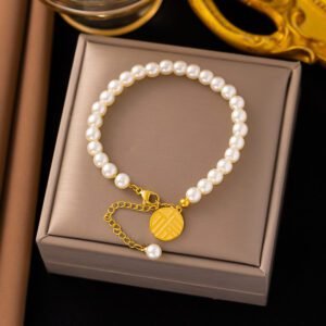 Minimal Pearl Bracelet / Anklet