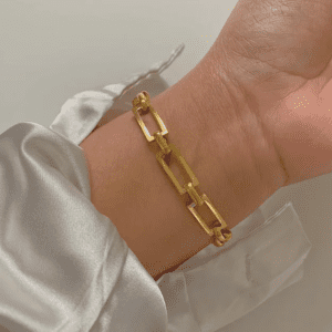 Highend Thick Chained Gold Plated Adjustable Bracelet / Anklet