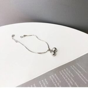 Stainless Steel Minimal Adjustable Bracelet / Anklet