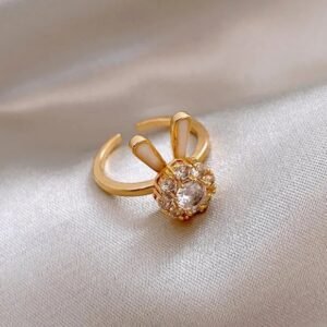 Waterproof Cute Rabbit Adjustable Ring